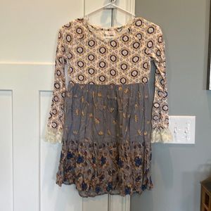 Matilda Jane patterned dress girls size 12 in great condition